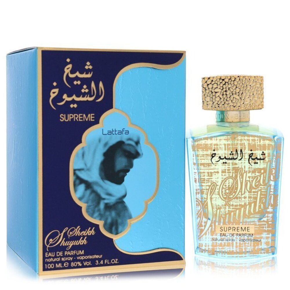 Lattafa Sheikh Al Shuyukh Supreme by Lattafa Eau De Parfum Spray (Unisex) 3.4 oz